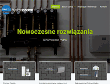 Tablet Screenshot of hydro-system.net.pl